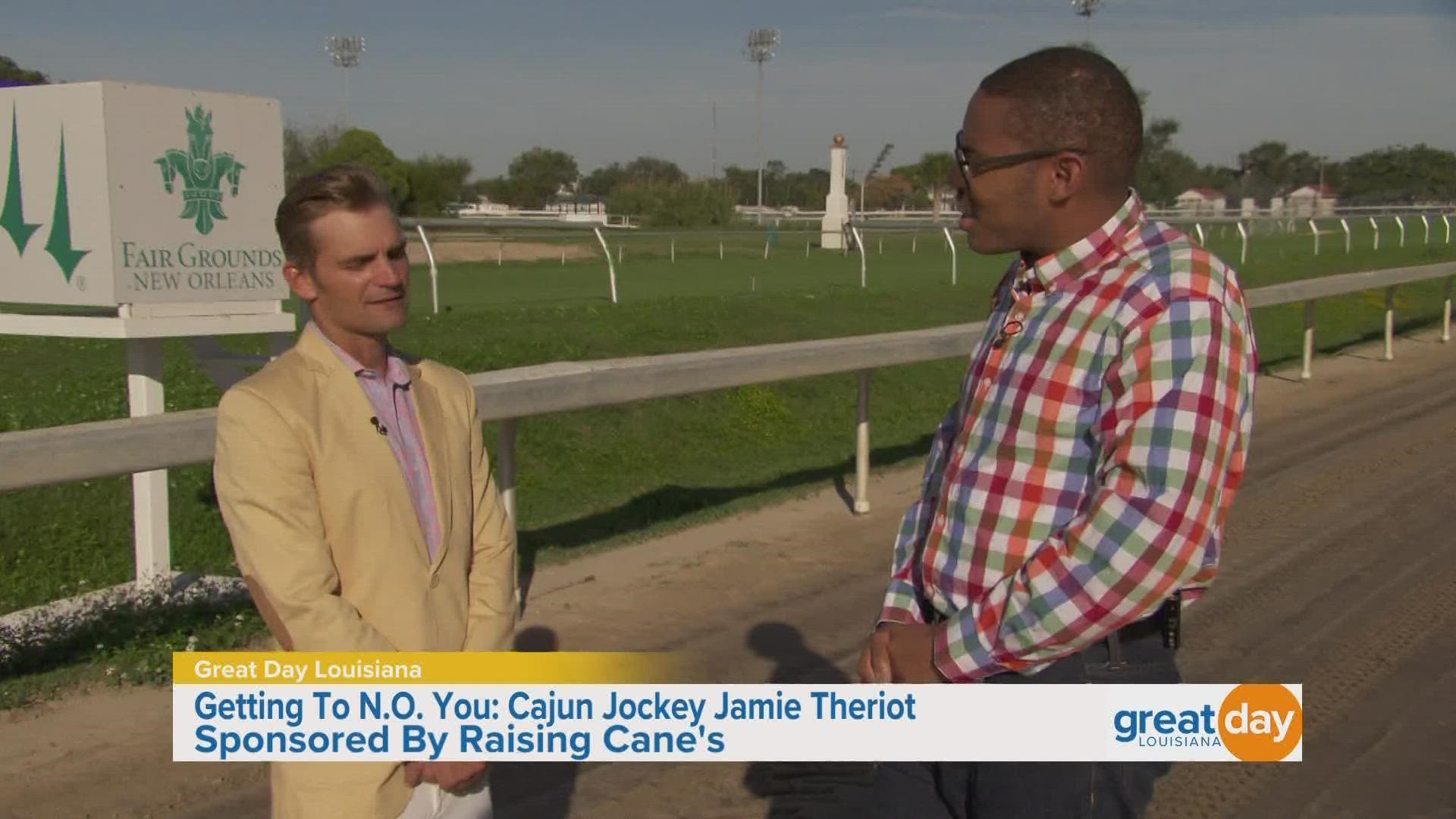 Malik interviews Jamie Theriot, a Cajun Jockey, in this Getting to N.O. You segment. He'll be racing this Thanksgiving at the New Orleans Fairgrounds.