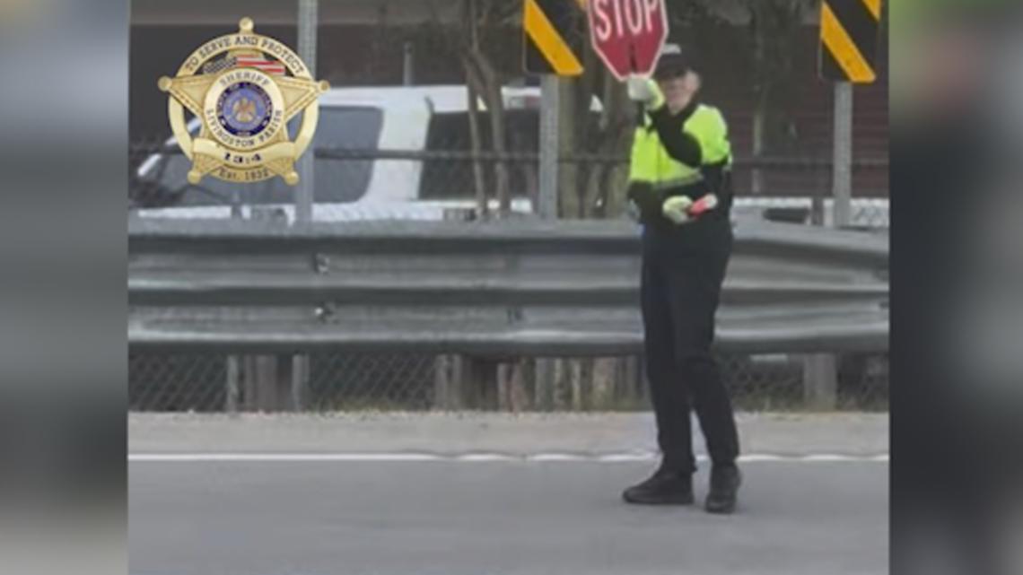 Officials said Katy Wells spent 40 years protecting students in Livingston Parish before she was killed Thursday.