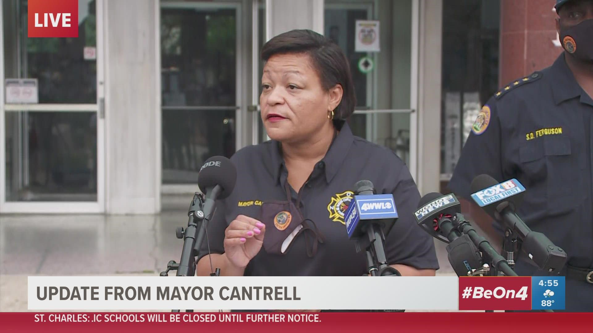 New Orleans Mayor LaToya Cantrell says residents who have registered with FEMA could begin getting deposits from the federal government on Wednesday.