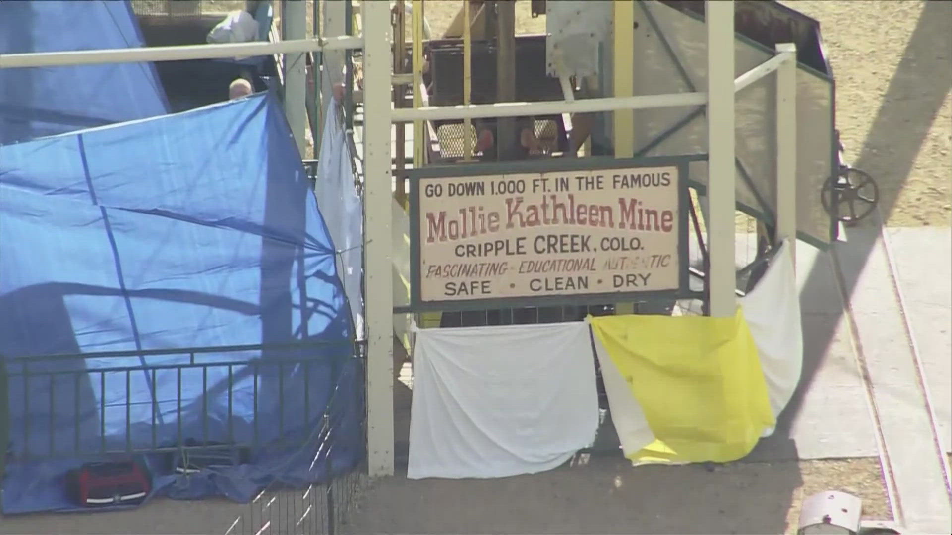 Twenty-three people had to be rescued from a gold mine turned tourist attraction in Colorado. One person was killed, and four others were seriously hurt.