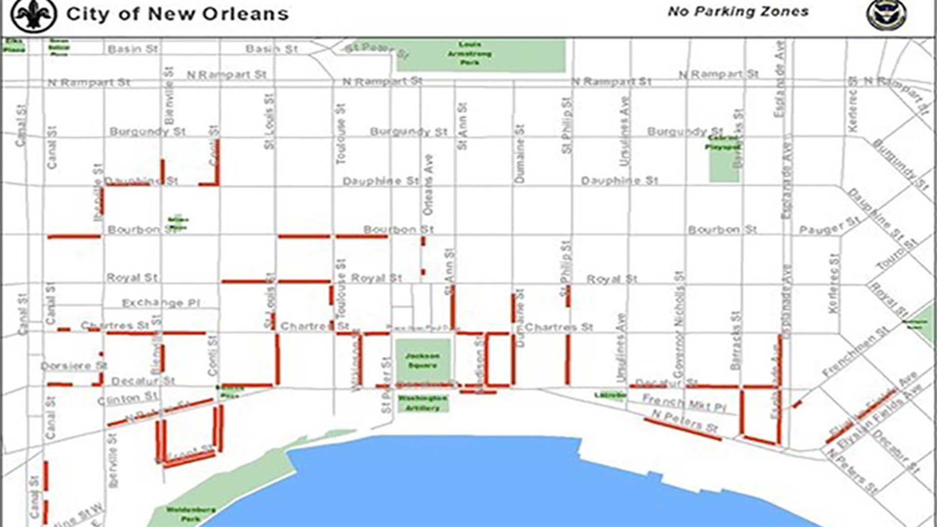 City warns of traffic, parking restrictions for French Quarter Fest ...