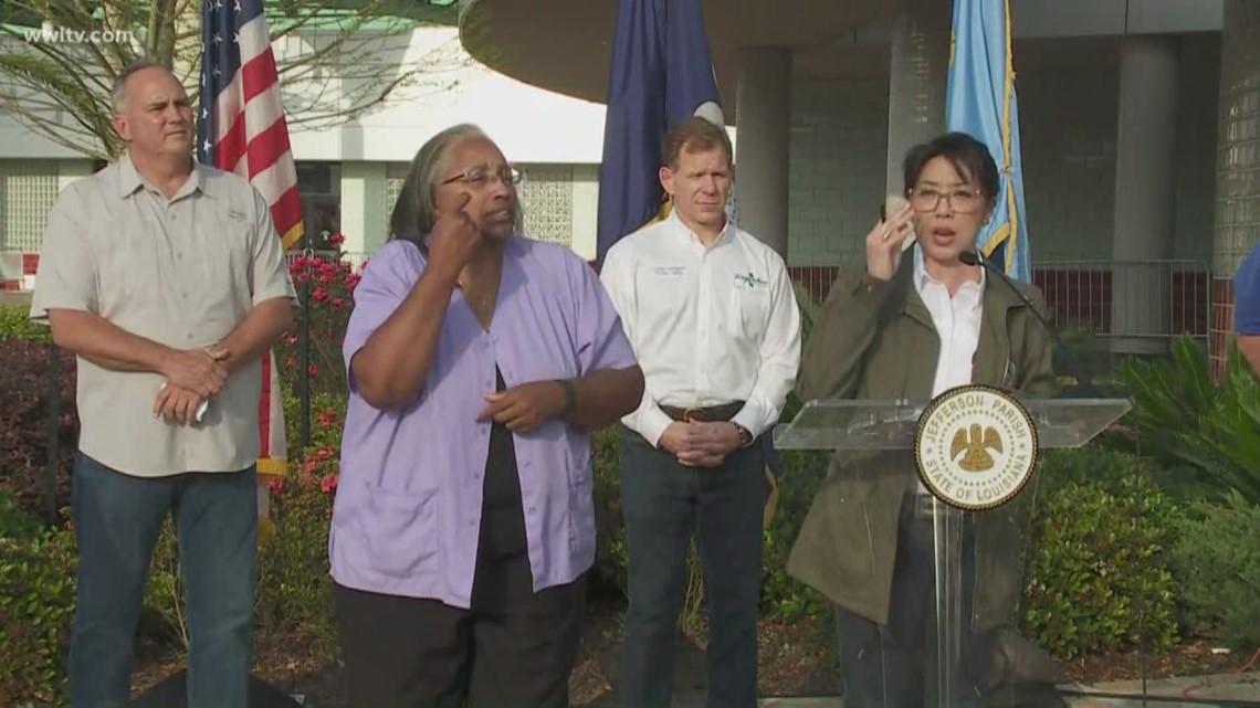 Jefferson Parish President Cynthia Lee Sheng emphasizes stay at home ...