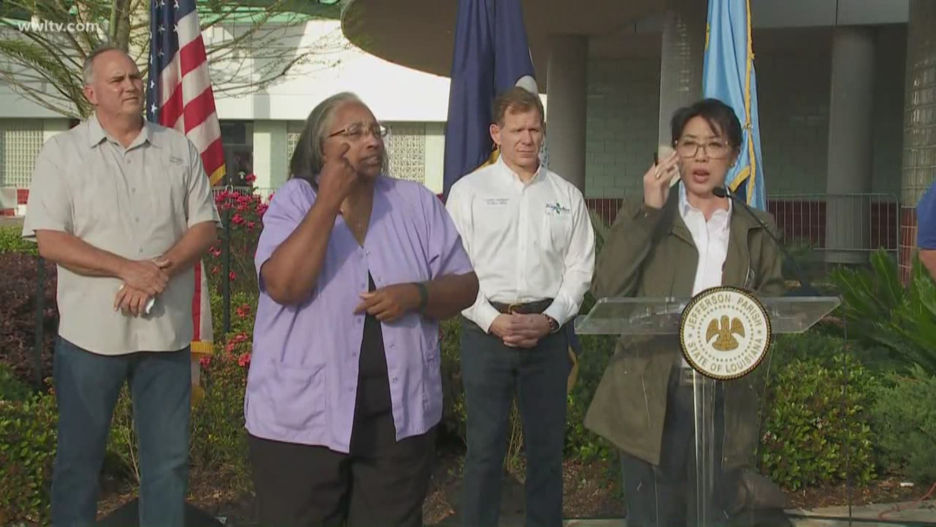 "Our region represents 85% of Louisiana cases. Our region 9o% of the deaths in the state of Louisiana, so what you see is across the board collaboration."