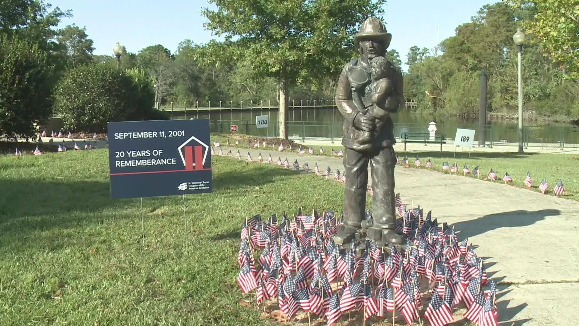 Slidell emergency officials gathered Saturday to honor the thousands of people killed in the 9/11 terror attacks.