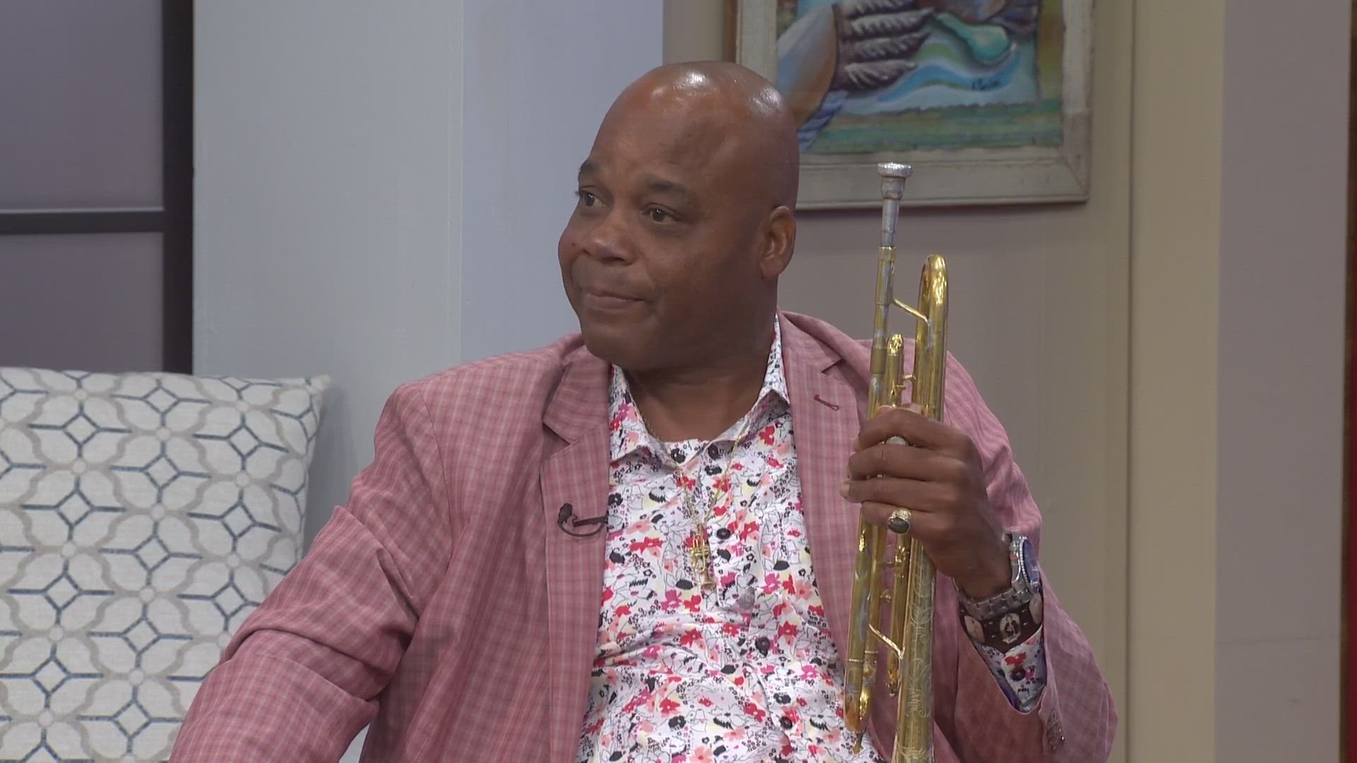 James Andrews joins WWLTV to perform ahead of the “Under the Bridge Memorial Day Weekend” event.