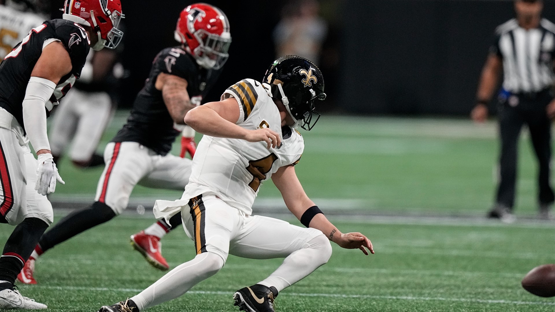WWL-TV Sports Director Doug Mouton shares his four takeaways from the Saints' loss against the Atlanta Falcons