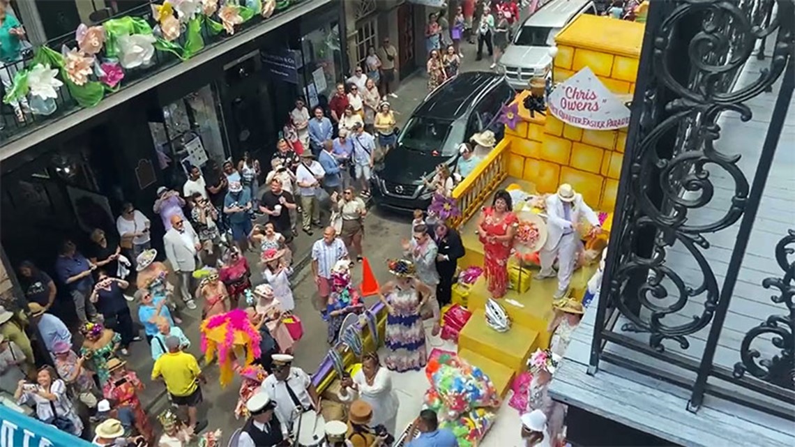 The show goes on: Chris Owens' Easter parade held without her - Vimarsana News