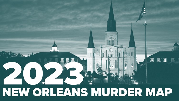 New Orleans Murder Map 2023: Tracking violent crime by neighborhood
