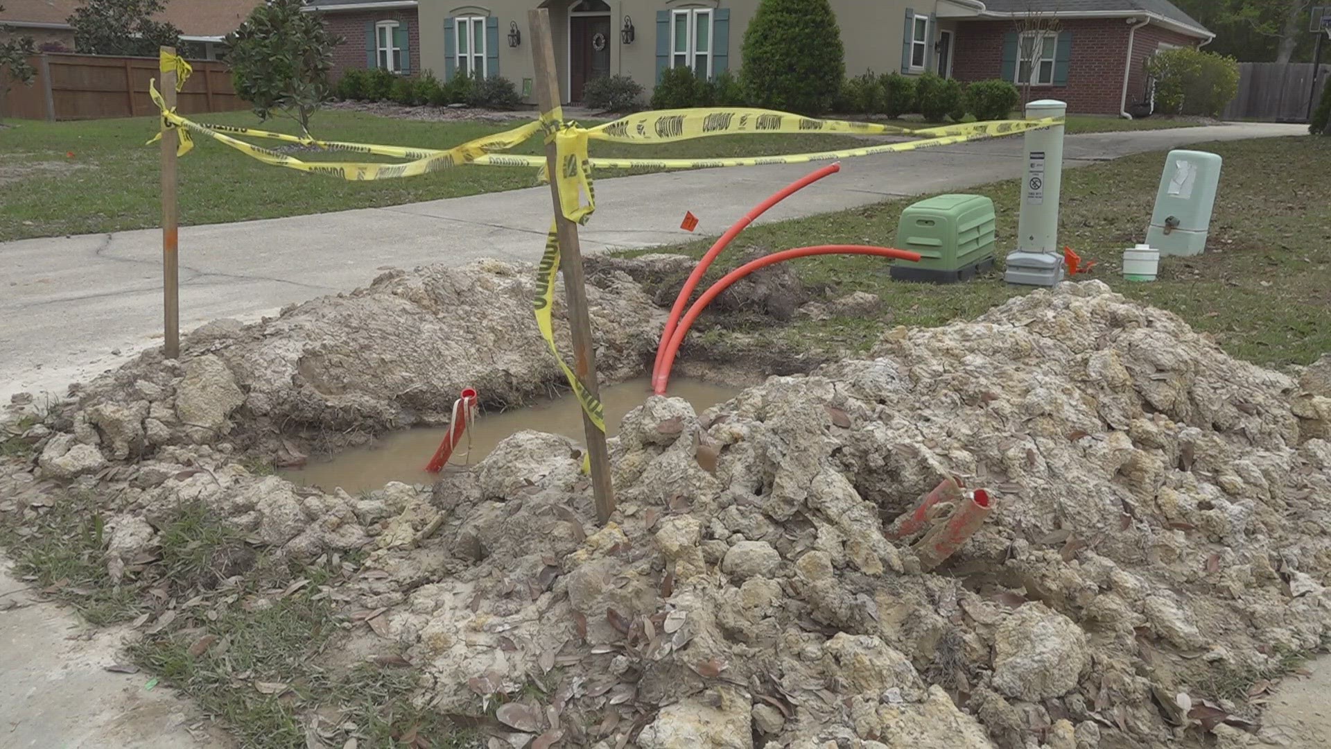 The Parish President is now calling for harsher penalties for contractors who interrupt utilities, but a representative from Vexus says inaccurate maps are to blame.