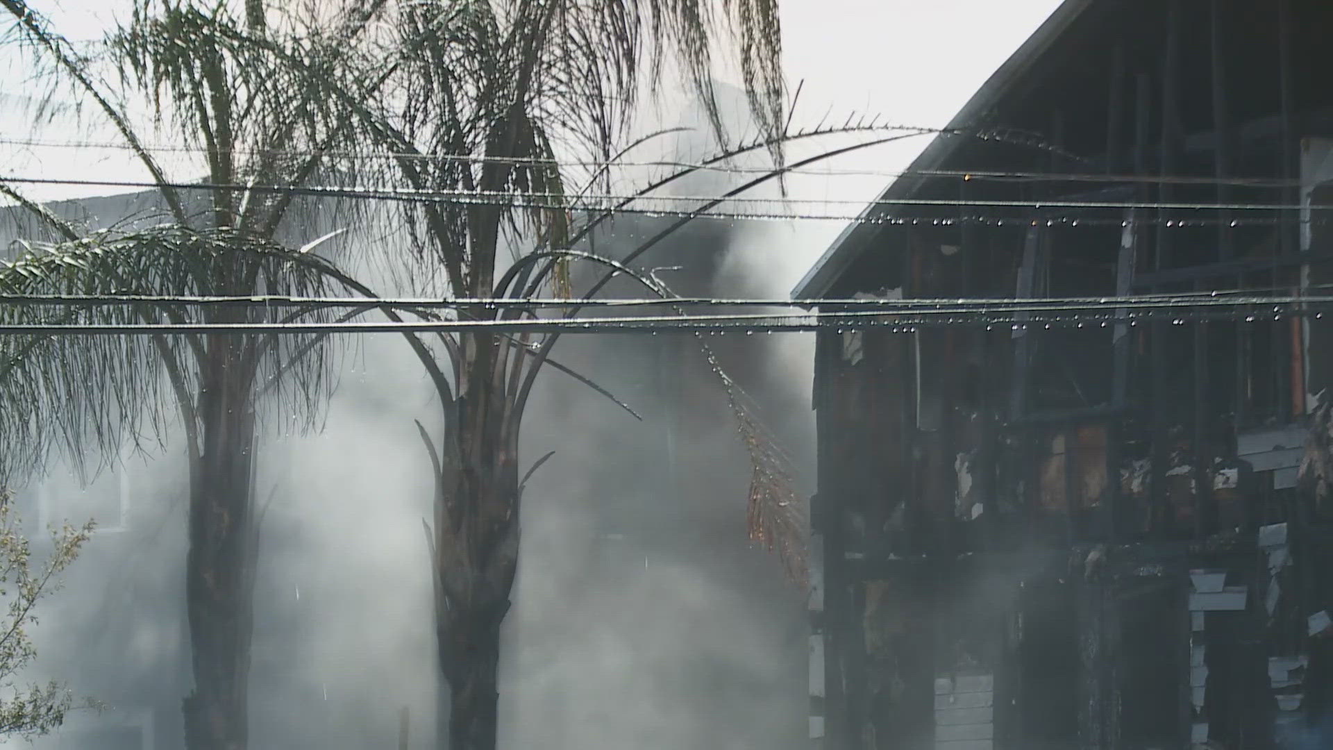 The fire occurred on Wednesday afternoon just off Magazine Street. WWL Louisiana's Amelia Strahan reports from a very active scene.