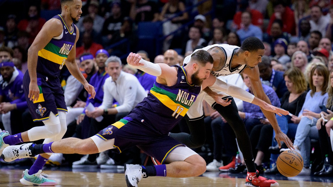 Durant has 33 points to lead Nets past Pelicans, 108102