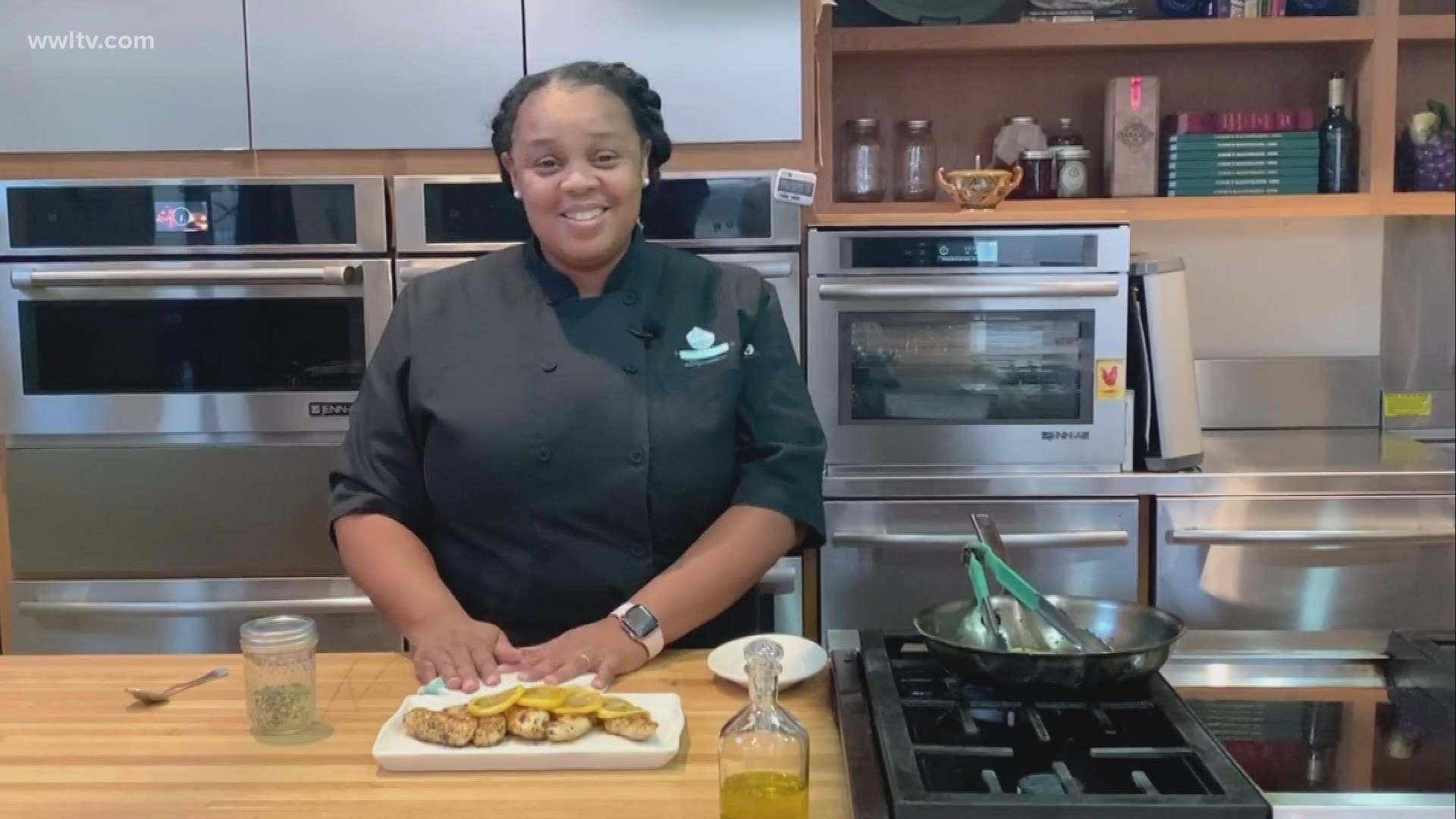 An easy chicken dish with citrus pepper seasoning from Chef Dee Lavigne of Southern Food and Beverage Museum. More: southernfood.org.