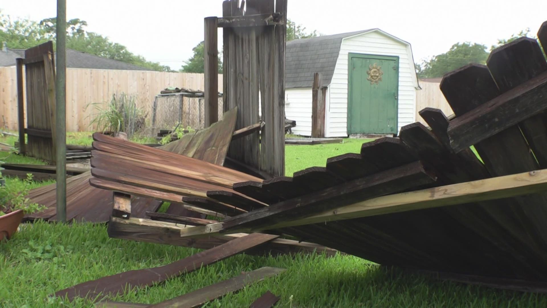 Officials confirmed an EF0 tornado landed in Luling, residents said t went so fast there was barely time to react.