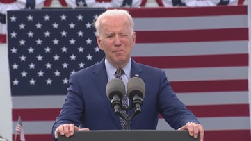 President Biden in Lake Charles