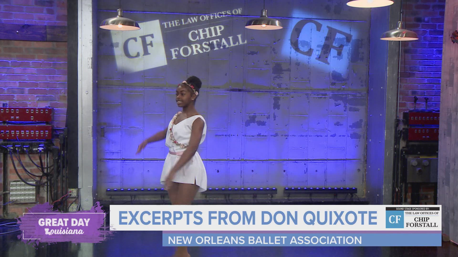 The New Orleans Ballet Association gives us a look at just a couple of the talented dancers they teach.