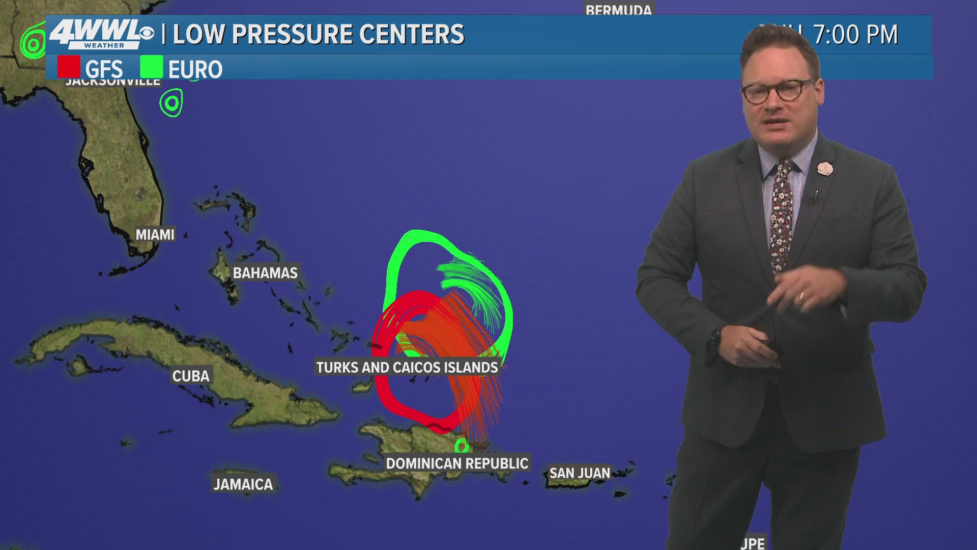 Chief Meteorologist Chris Franklin says Debby continues to weaken, but heavy rain threat and another area to watch in Atlantic.