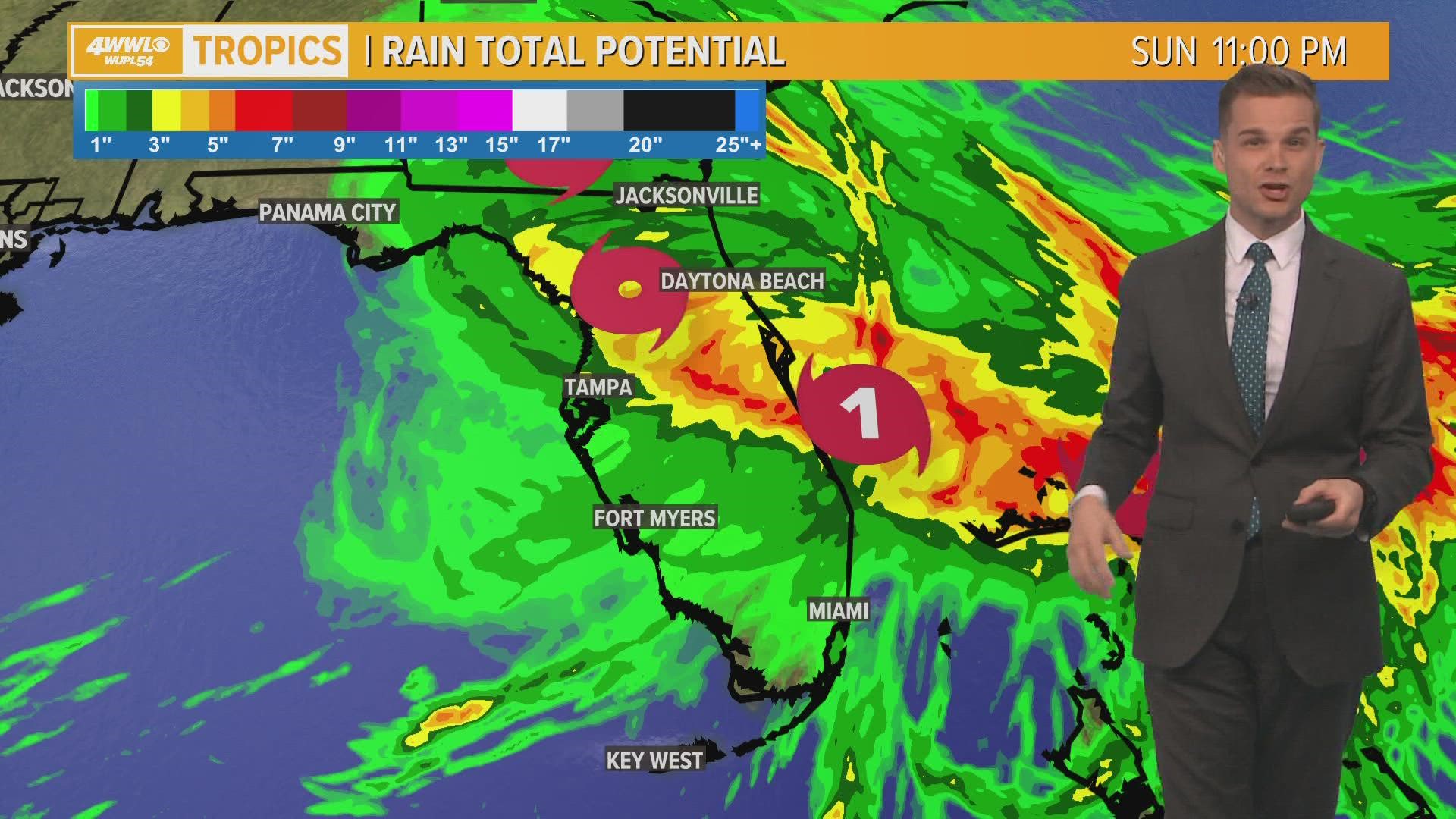 Meteorologist Payton Malone has the Tuesday morning update on sub tropical storm Nicole, which appears headed for a Florida landfall.