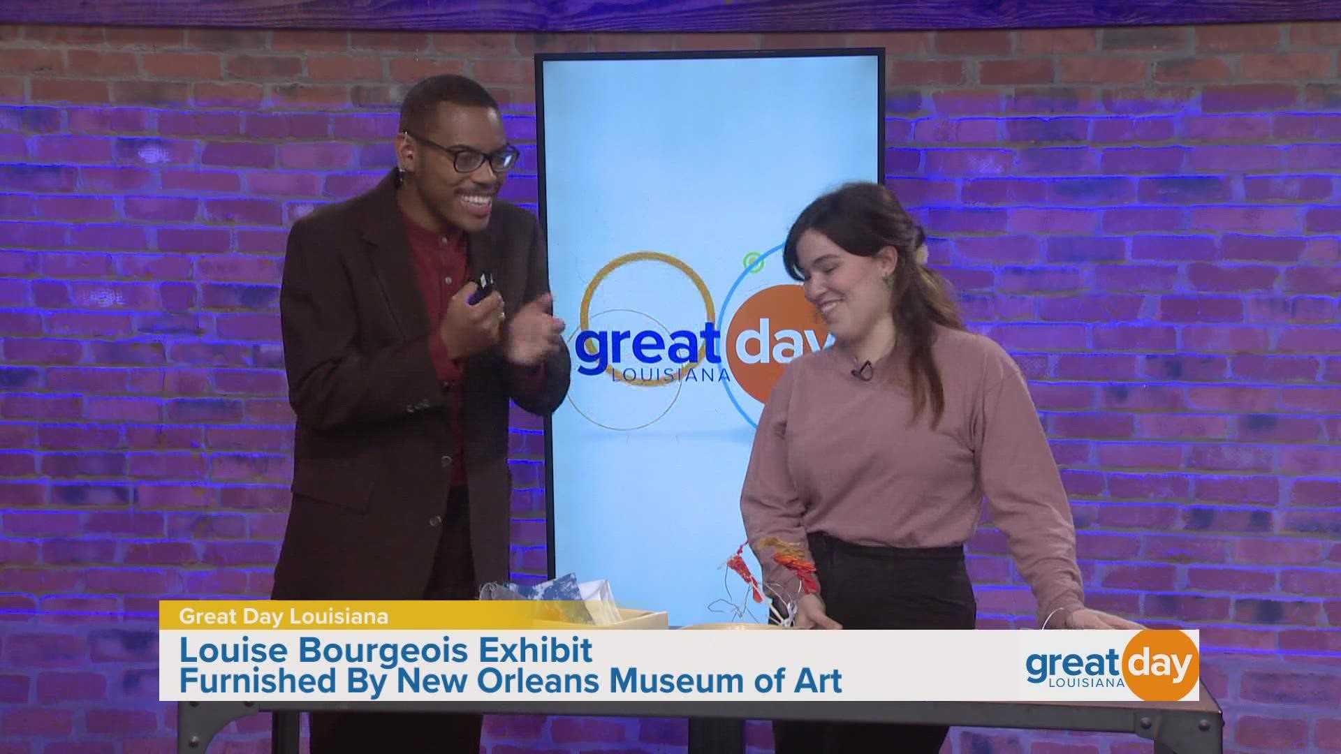 The New Orleans Museum of Art shared a "do-it-yourself" craft that is inspired by a featured exhibit at the museum.