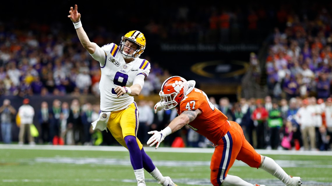 LSU QB Joe Burrow suffers minor injury - expected back in coming week