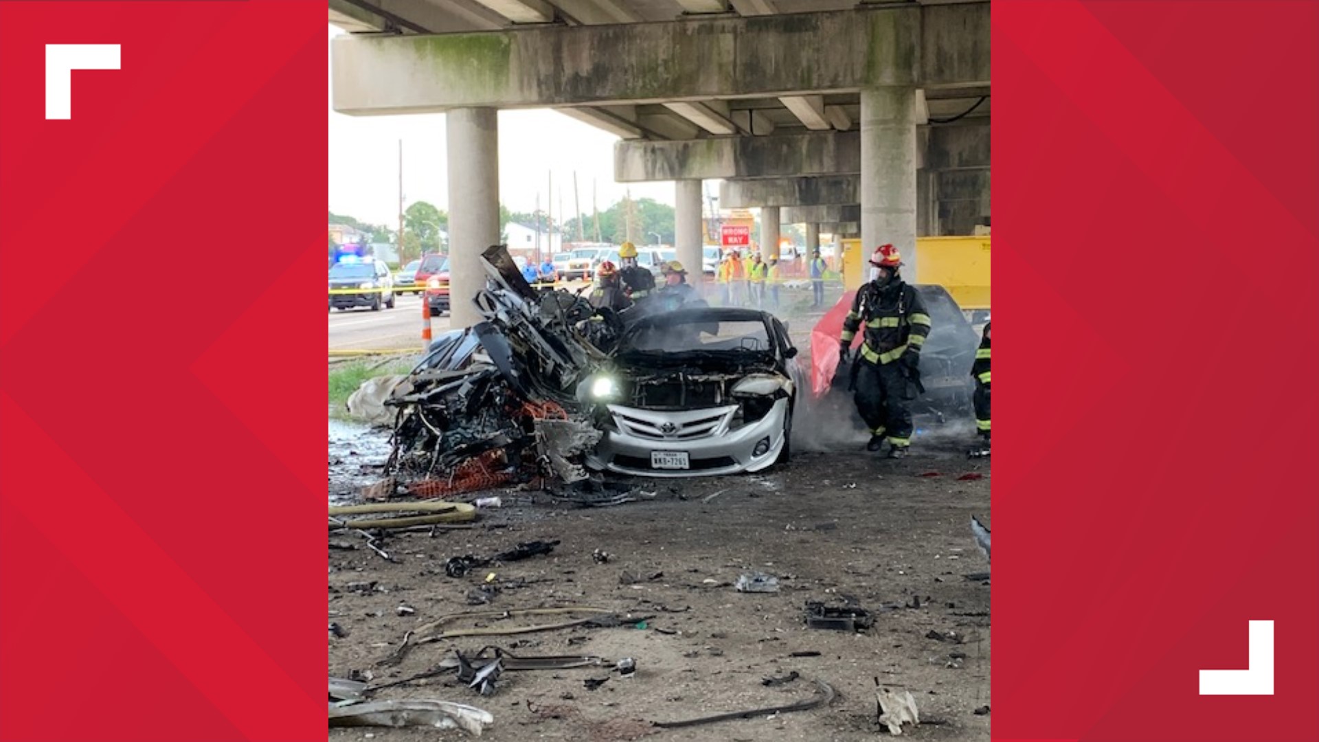Driver rescued from fiery car crash in Kenner died hours after accident ...