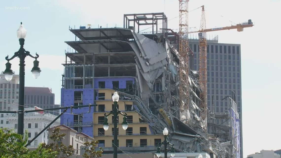 Worker's dead body exposed after tarp falls from Hard Rock collapse ...