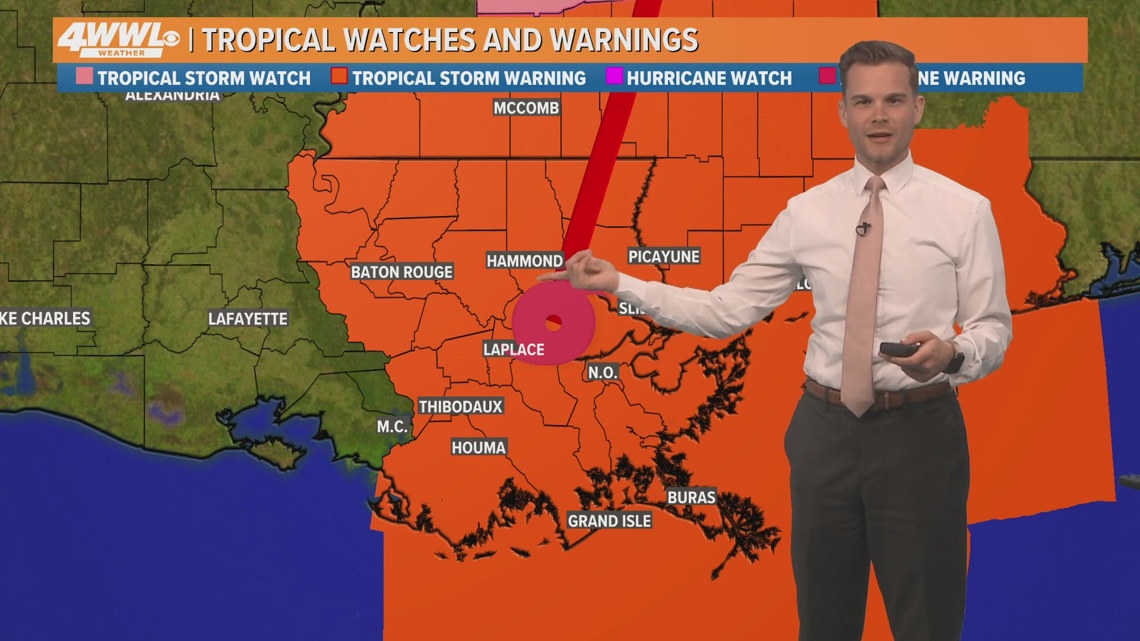 2AM Tropical Update: Tropical Storm Warnings still in effect ...