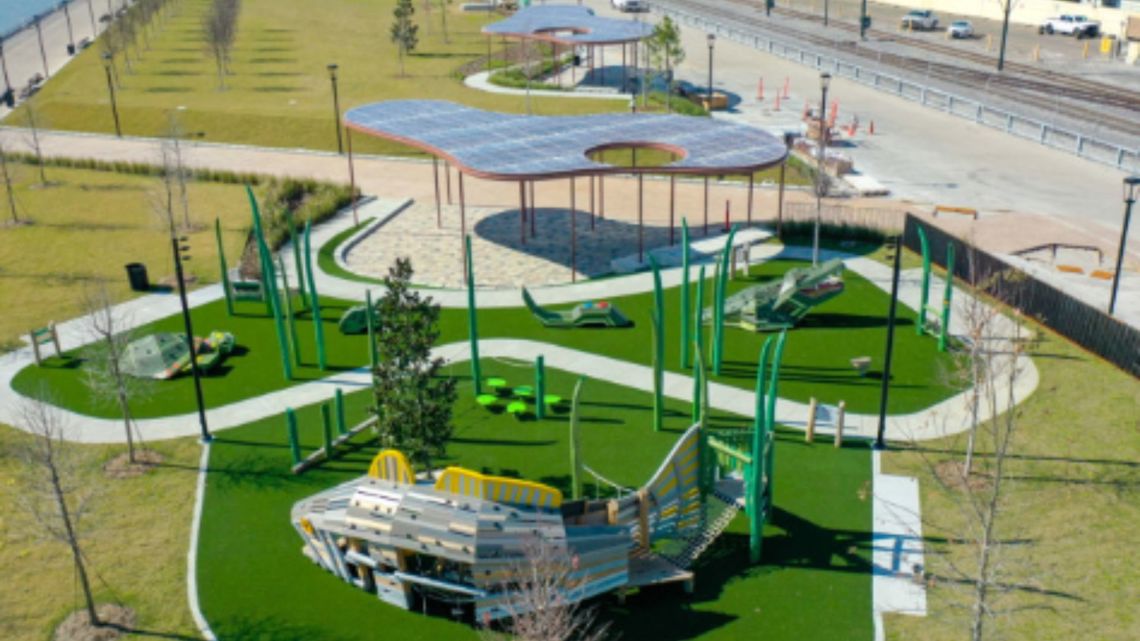 New park along New Orleans riverfront to open in April