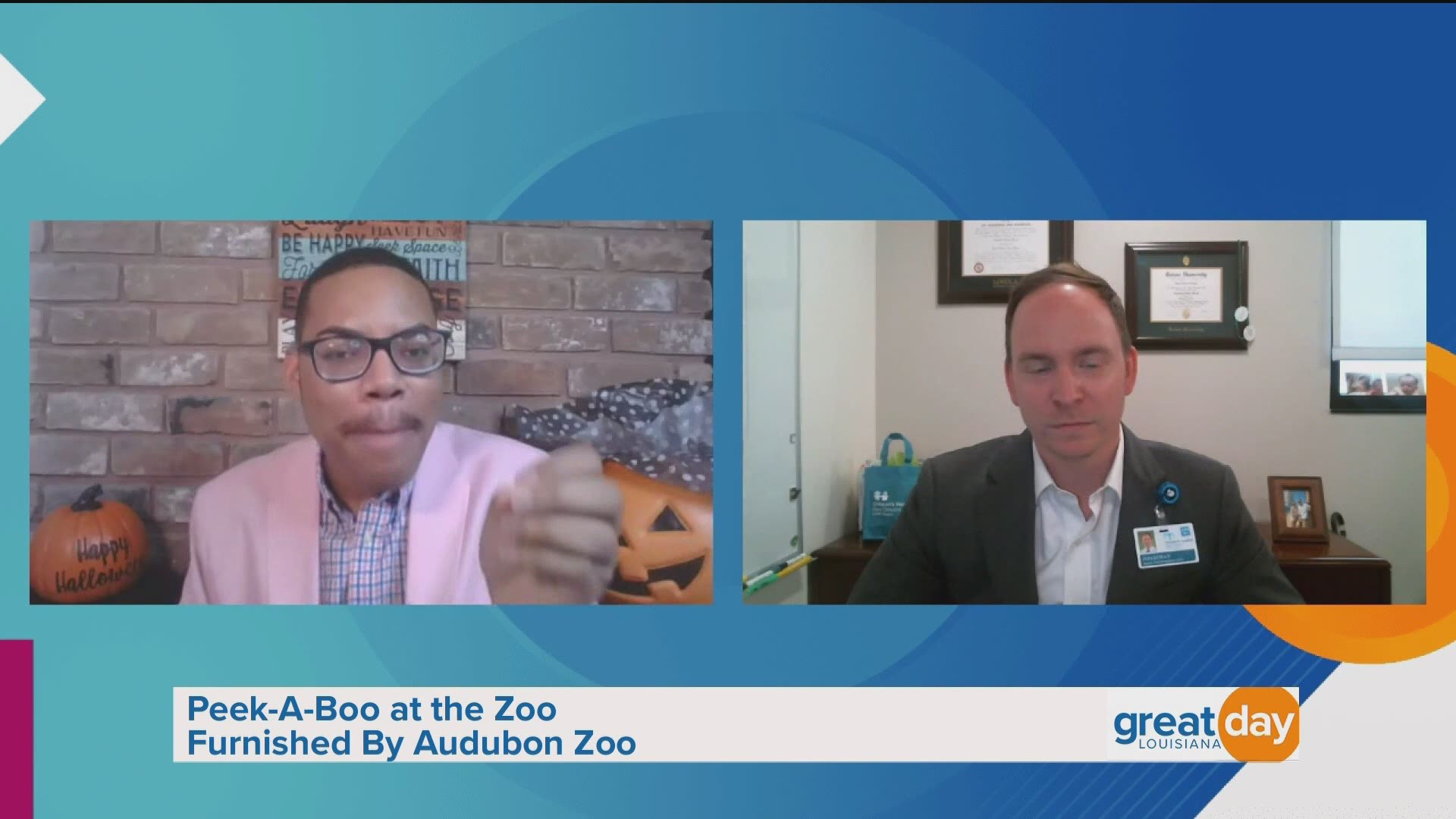 The Children's Hospital New Orleans discussed the upcoming event, "Peek-A-Boo At The Zoo," on October 24 & 25 at The Audubon Zoo.
