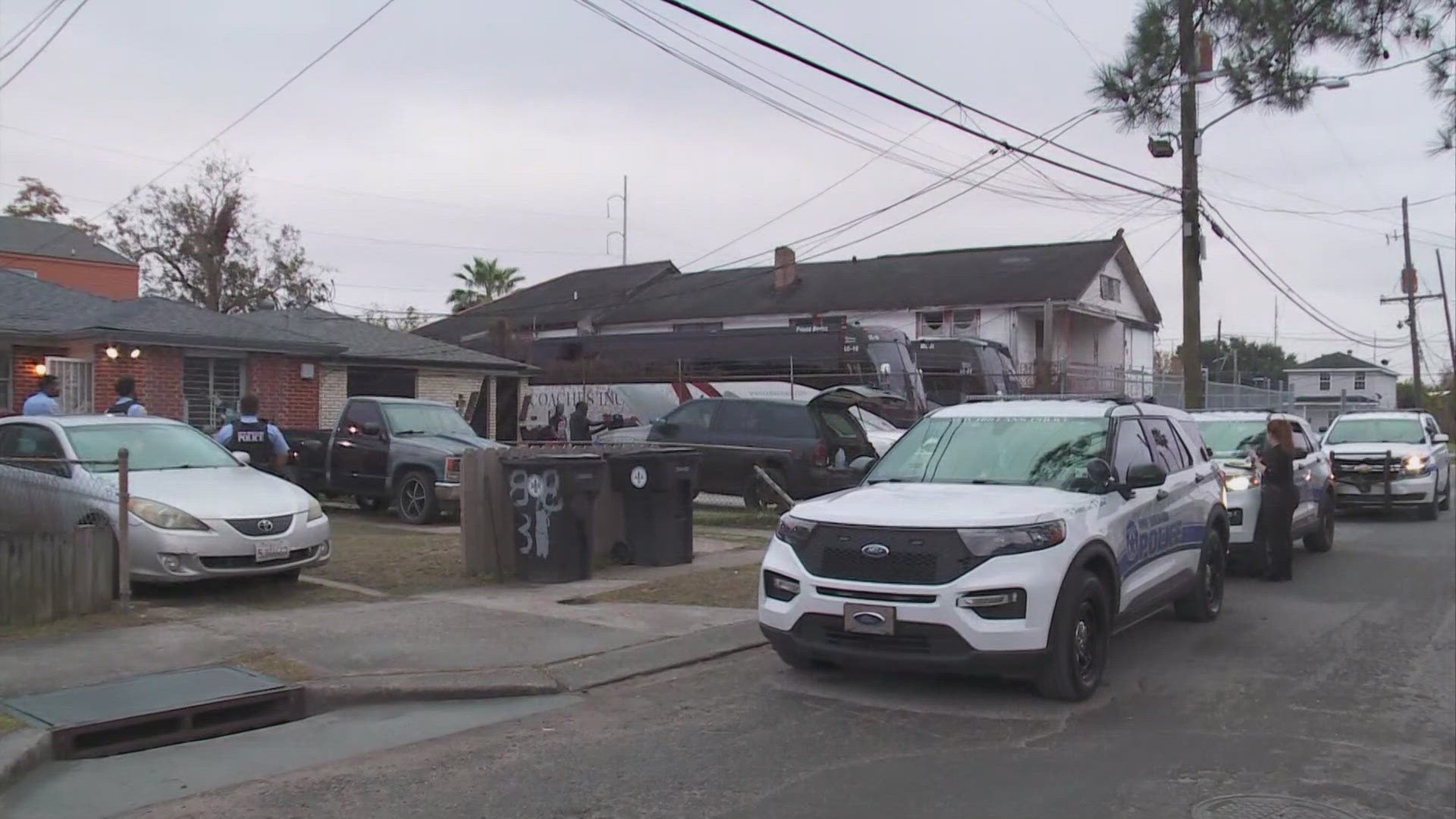 Officers said the incident happened in Gert Town in the 8400 block of Forshey Street around 1:30 p.m.