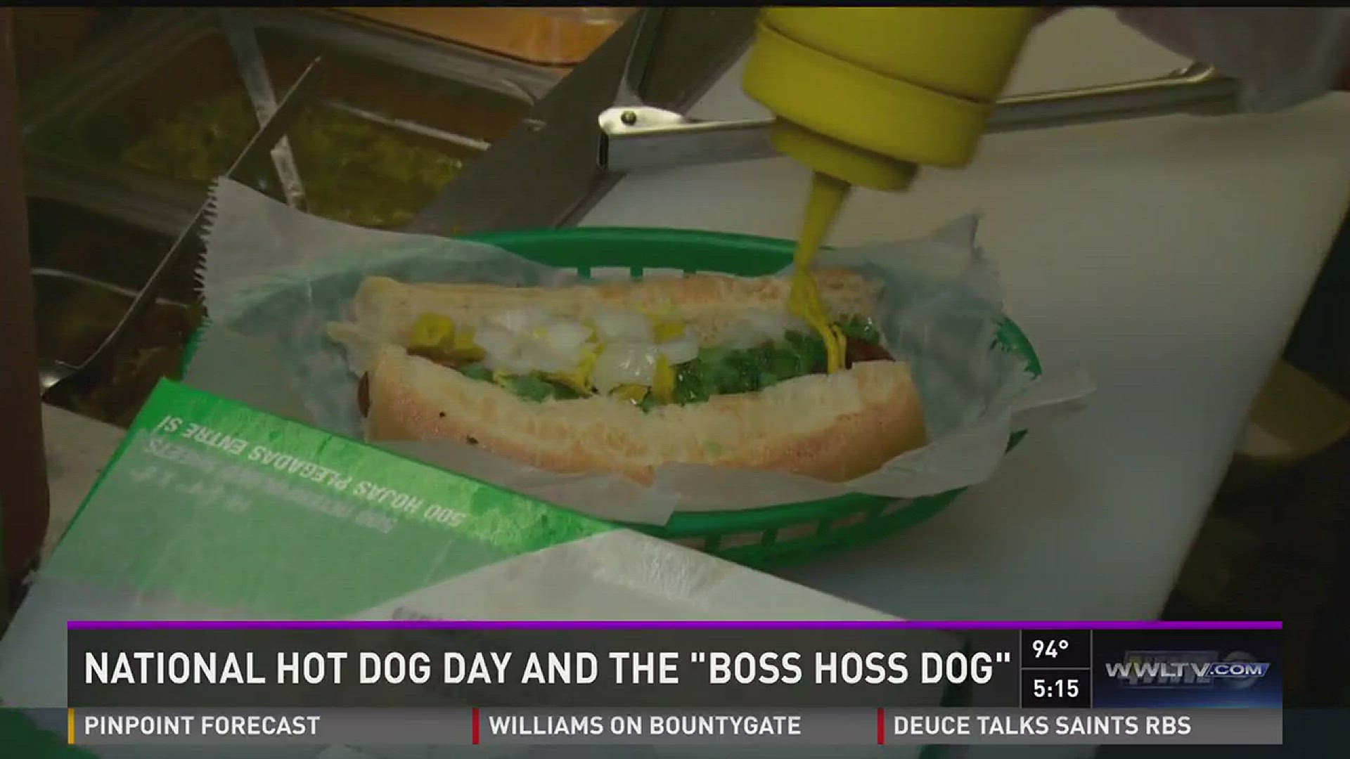 Naturally N'Awlins: Mike invents Boss Hoss Dog