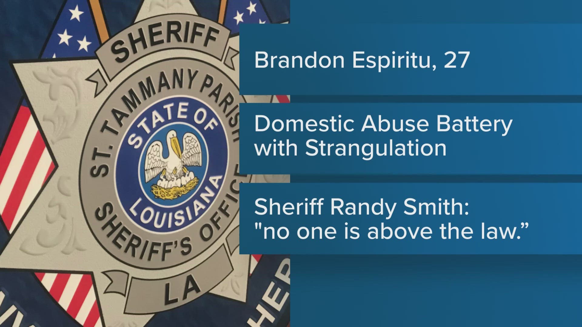 According to the STPSO, an investigation began into the now-former deputy in the criminal patrol division on March 20.