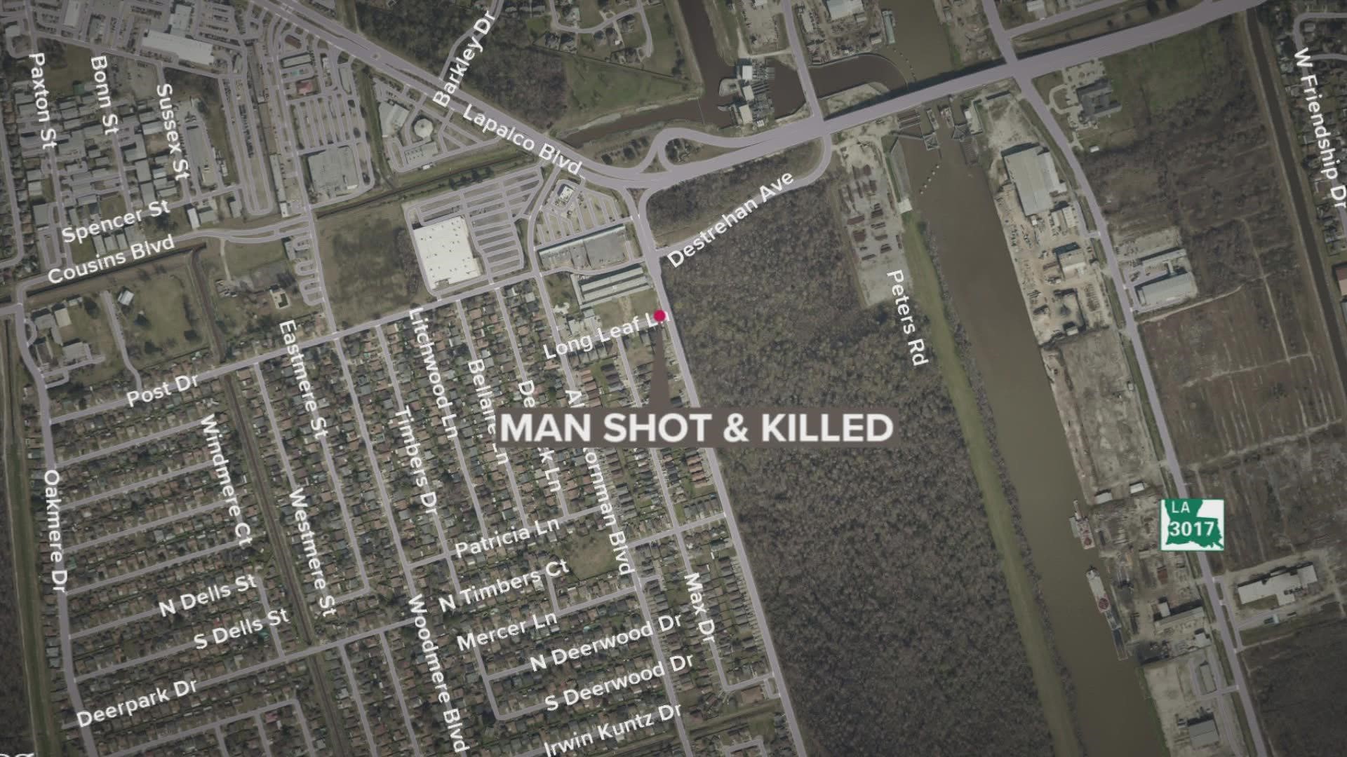 The shooting occurred in the 3700 block of Long Leaf Lane.