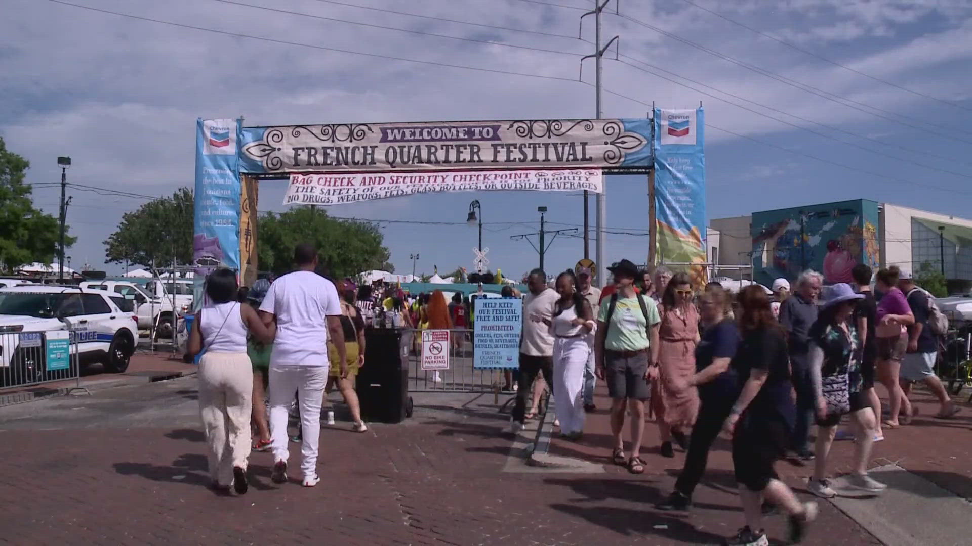 Security Measures Increase Ahead of French Quarter Fest | WWLTV ...