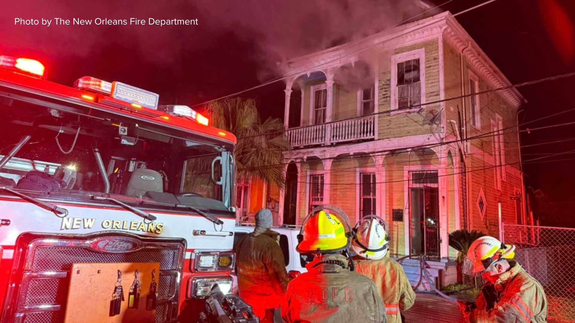 2 displaced after fire tears through Central City home | wwltv.com