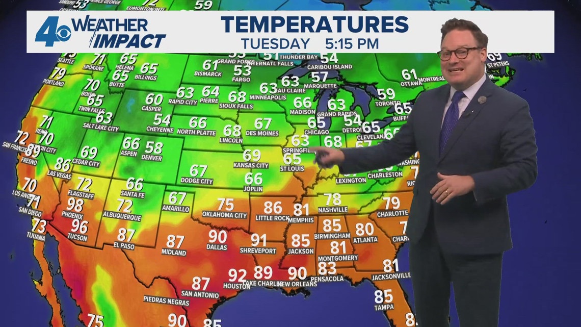 New Orleans Weather: Muggy Wednesday before less humid air arrives ...