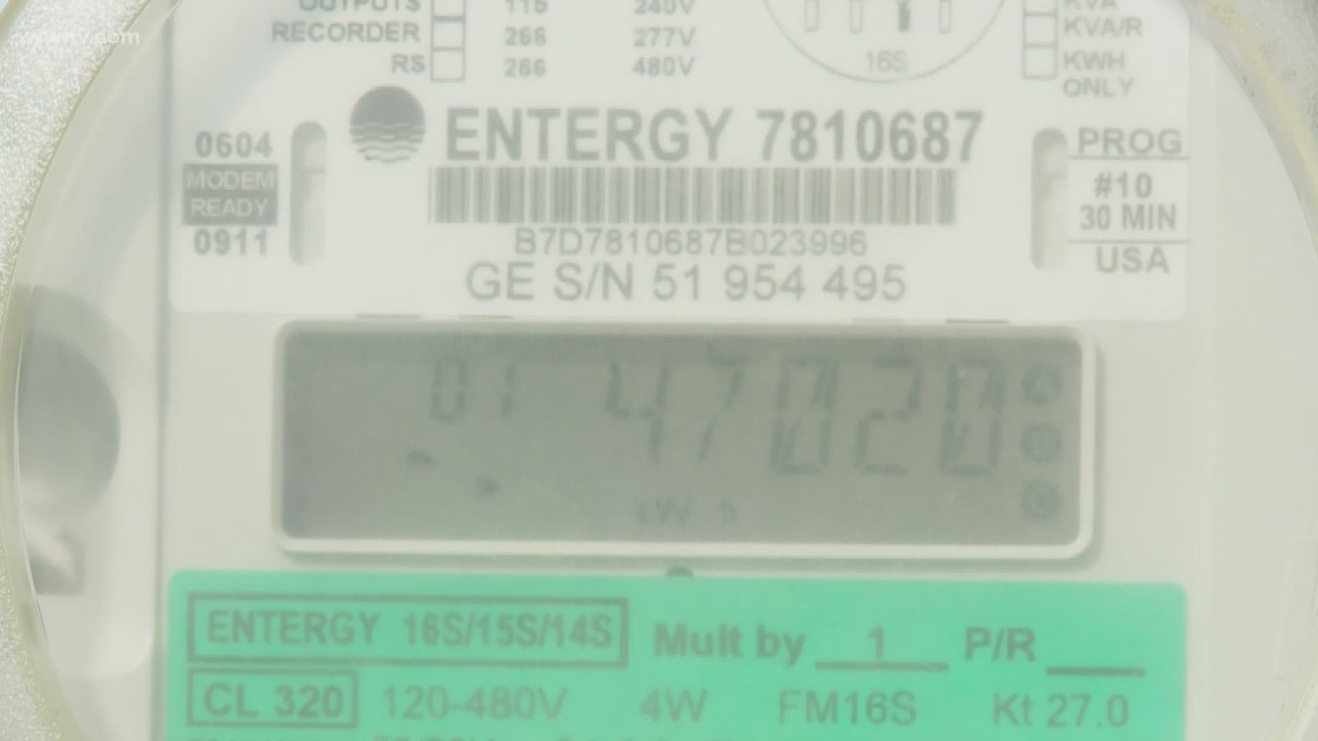 Entergy says they meter reader was getting false reading leading to customers underpaying. 