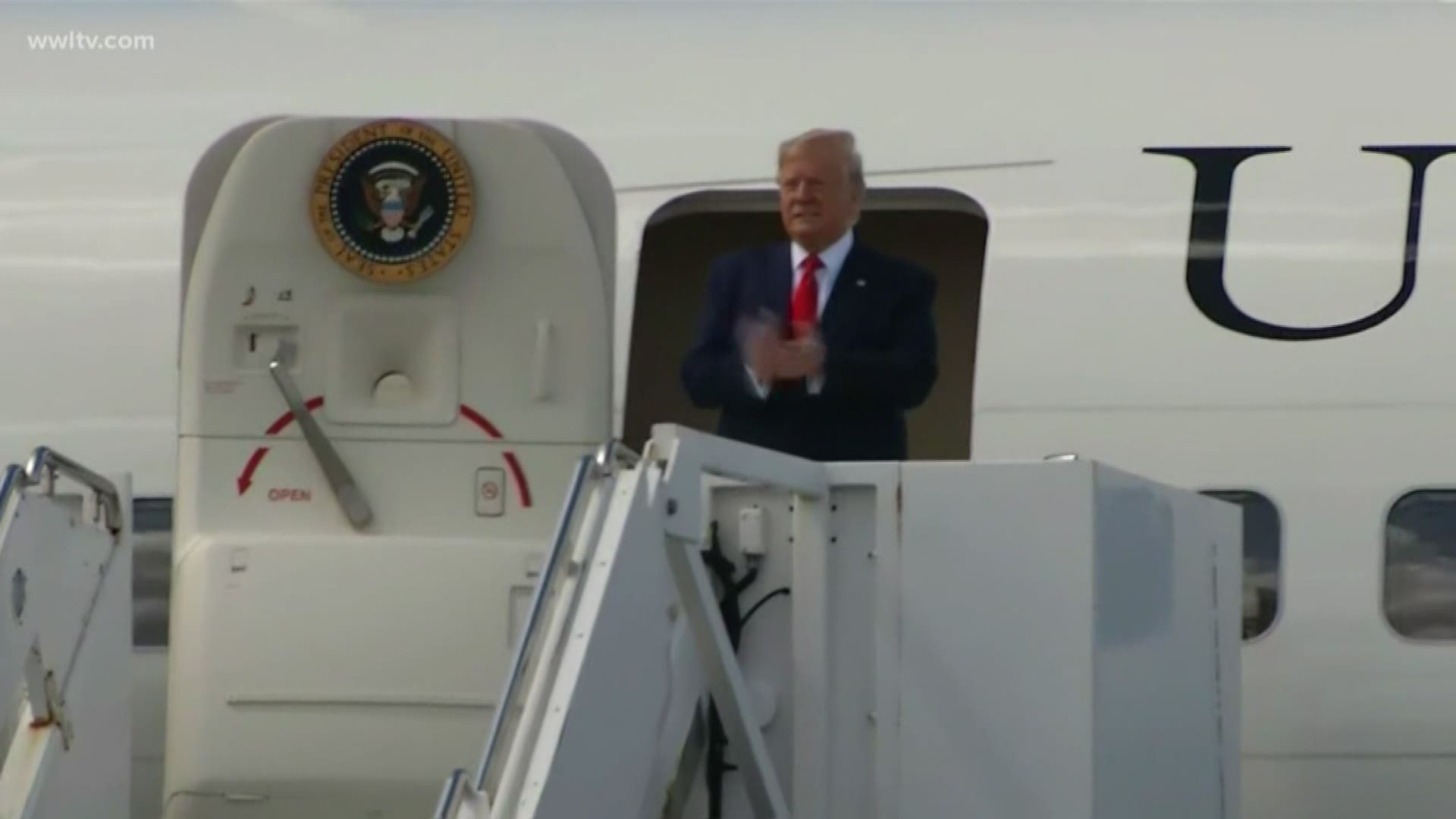 Vice President Mike Pence came to Kenner this past Saturday.  Two days later, President Donald Trump's son arrived in Lafayette.