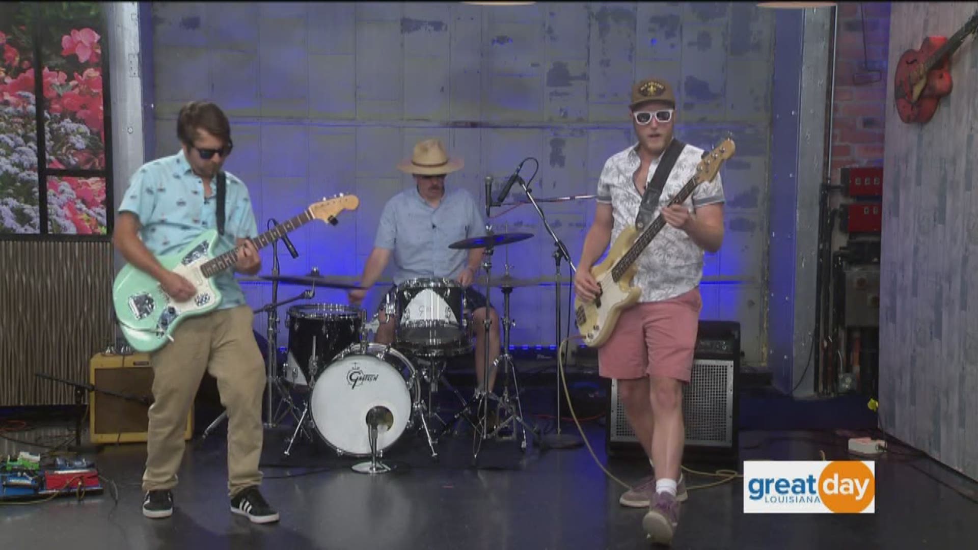 We bring the beach to you with a performance from Shark Attack.