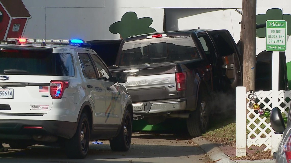 Police chase ends with a car crashing into a preschool | wwltv.com