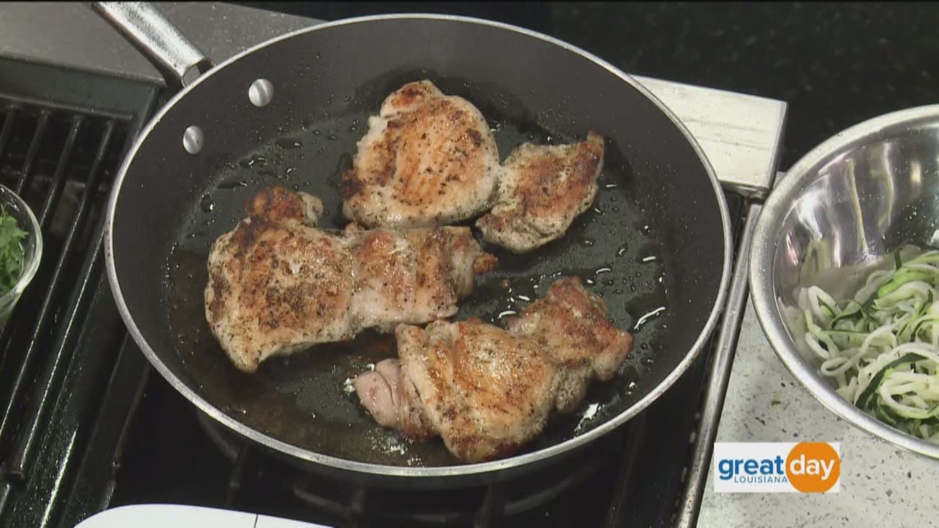 Juggling back to school with your busy work schedule and kids' after school activities may leave you short on time for packing healthy lunches. Chef Kevin joins us in the Great Day kitchen to show us a variety of uses for rotisserie chicken when your short on time, but don't want to be short on flavor.