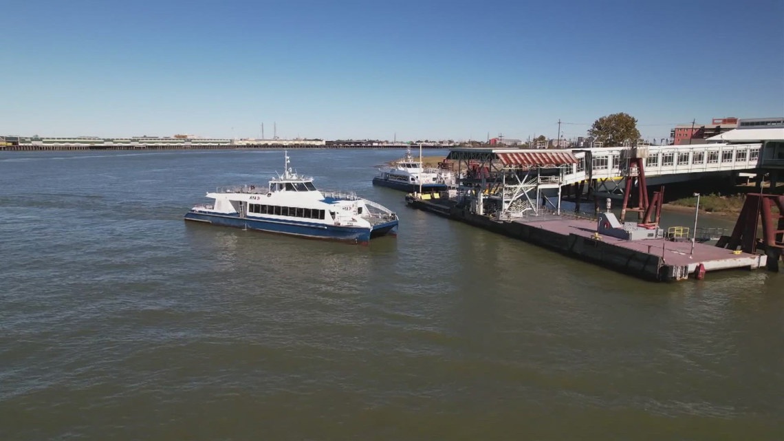 Algiers-Canal ferry service suspended for construction work