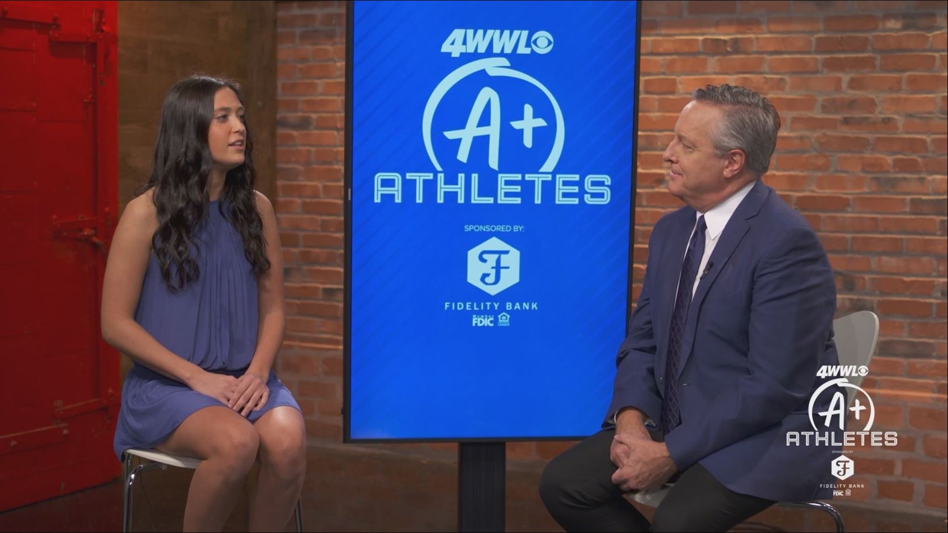 WWL-TV is honoring athletes who excel on and off the field, like St. Scholastica's Maren Davis!