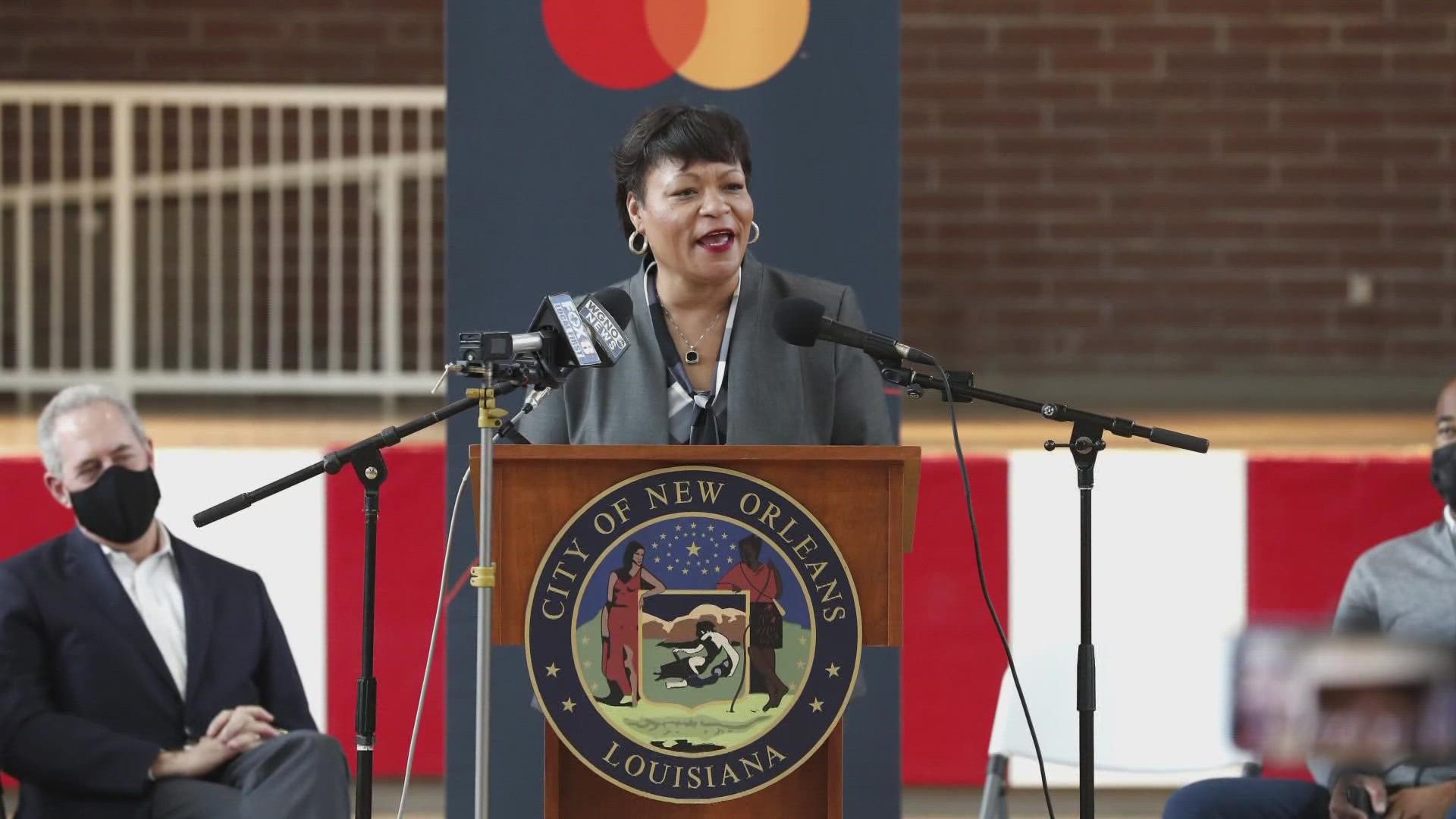 Mayor Cantrell currently has a lowly 31% job approval rating.