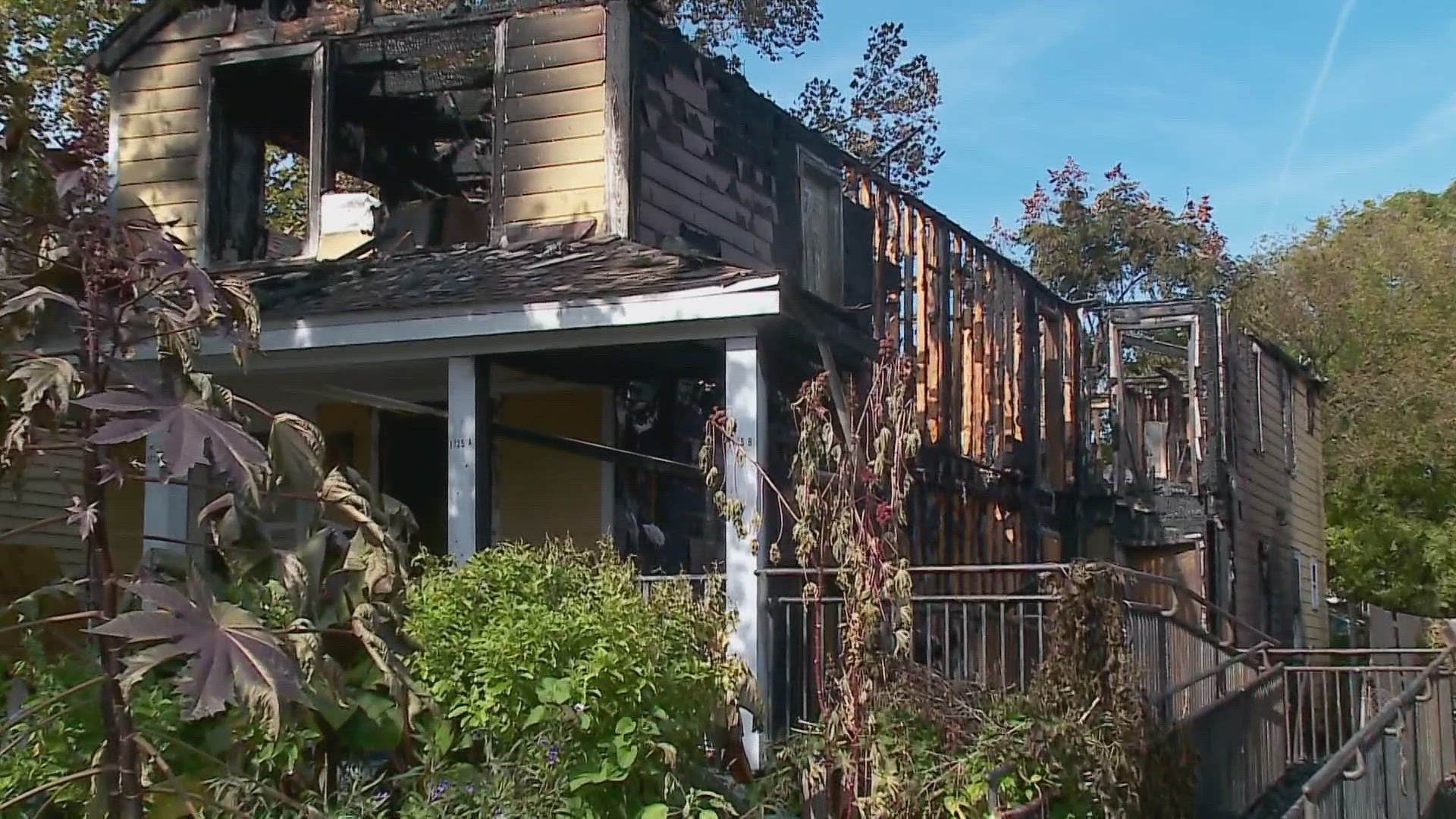 House fire in Treme displaces 7 people.