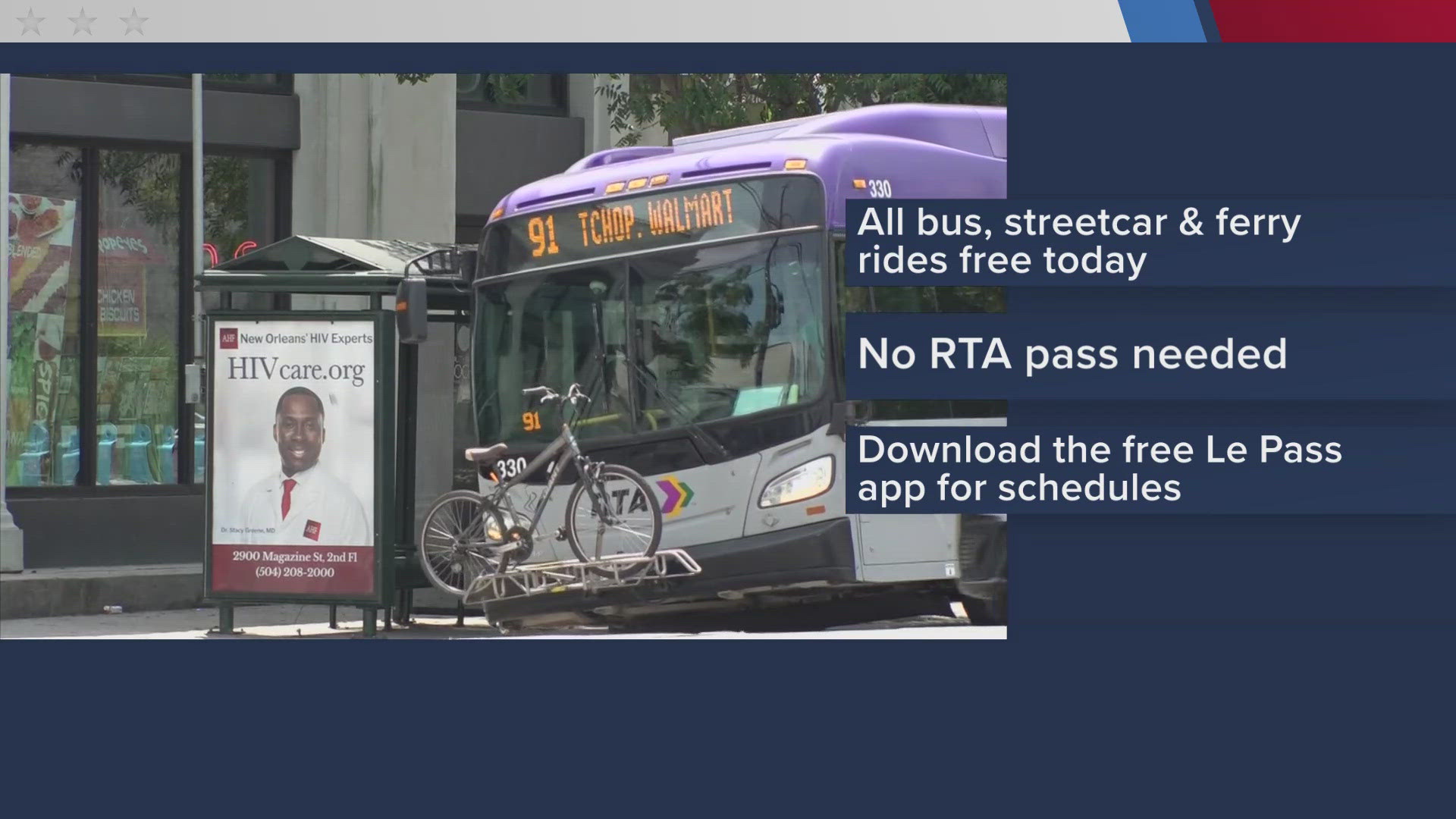 RTA waives fare for streetcar and bus rides on Election Day.