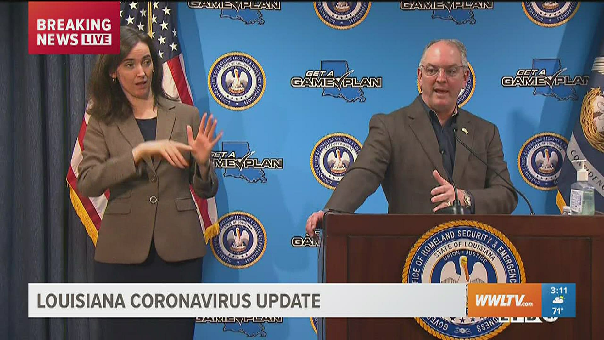 No concrete plans have been made yet, but Gov. Edwards gave insight on what is being discussed.