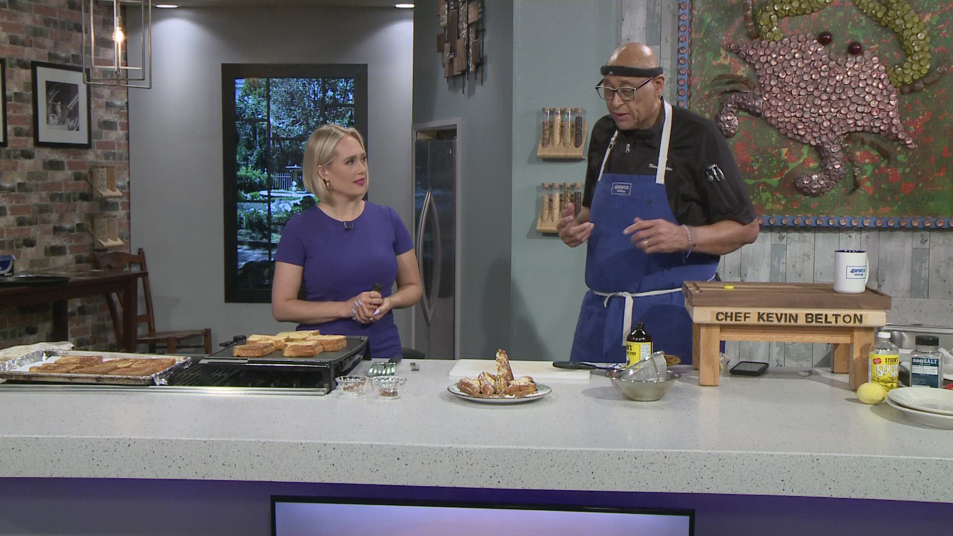 Chef Kevin Belton is cooking it up in the WWL Louisiana Kitchen.