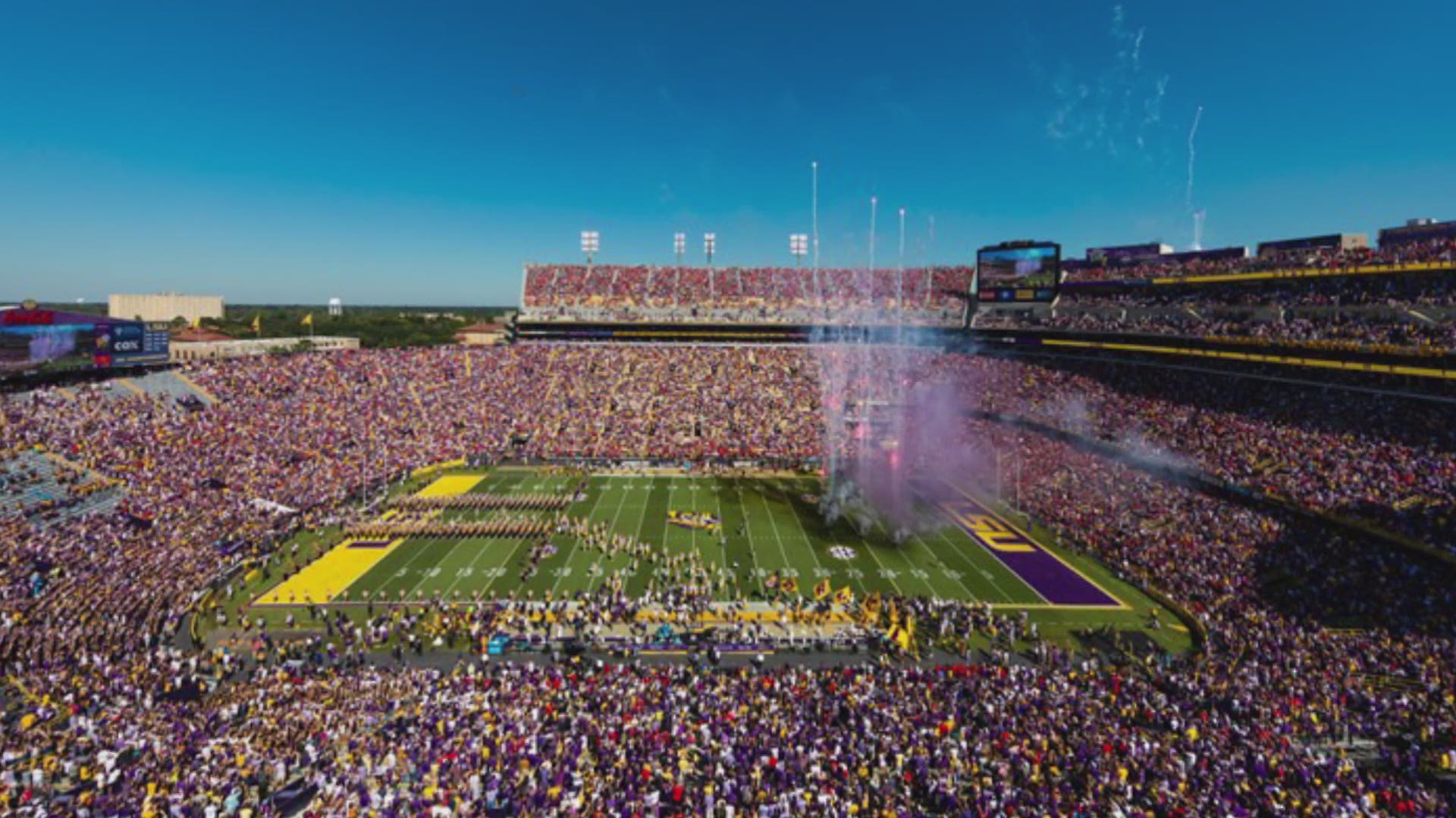 LSU has dropped the mask mandate at sporting events also allowing attendees to tailgate without restrictions.