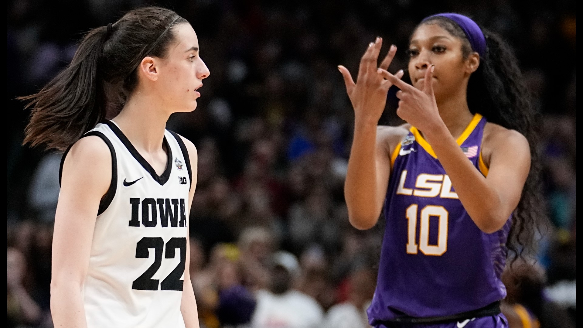 LSU will play in the Elite Eight against Iowa, and a spot in the Final Four is at stake.