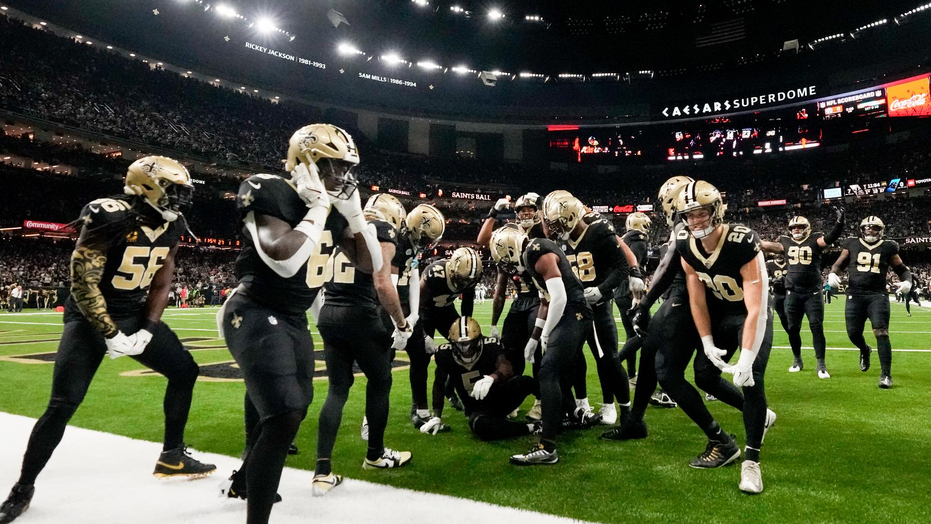 WWL Louisiana Sports director Doug Mouton and Sports reporter/anchor Ricardo LeCompte break down the Saints' season-opening win.